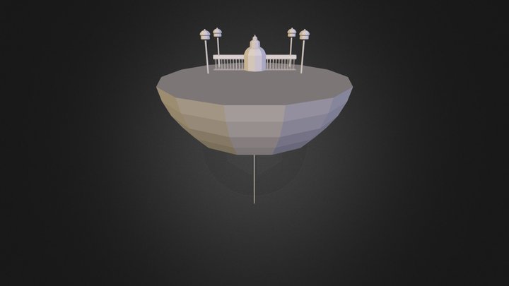Templo DBZ 3D Model