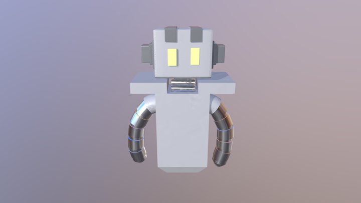 VFX Pre-Vis Robot Model 3D Model