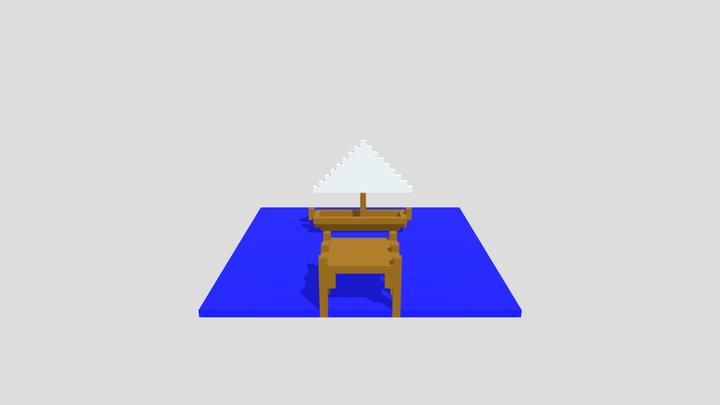 sailboat 3D Model