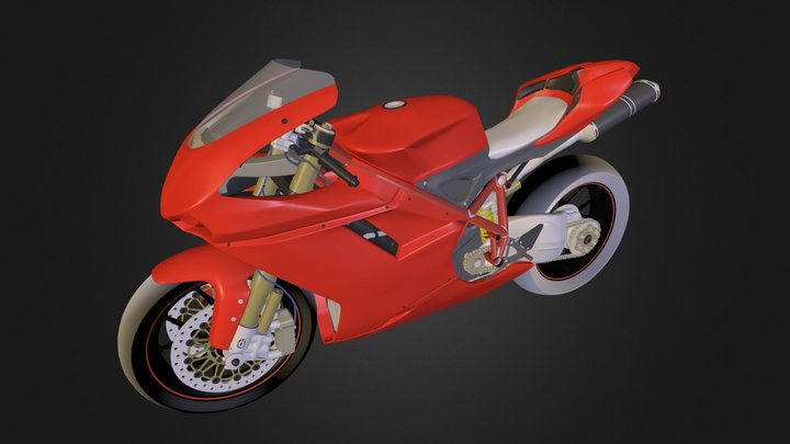 Ducati 1098 3D Model