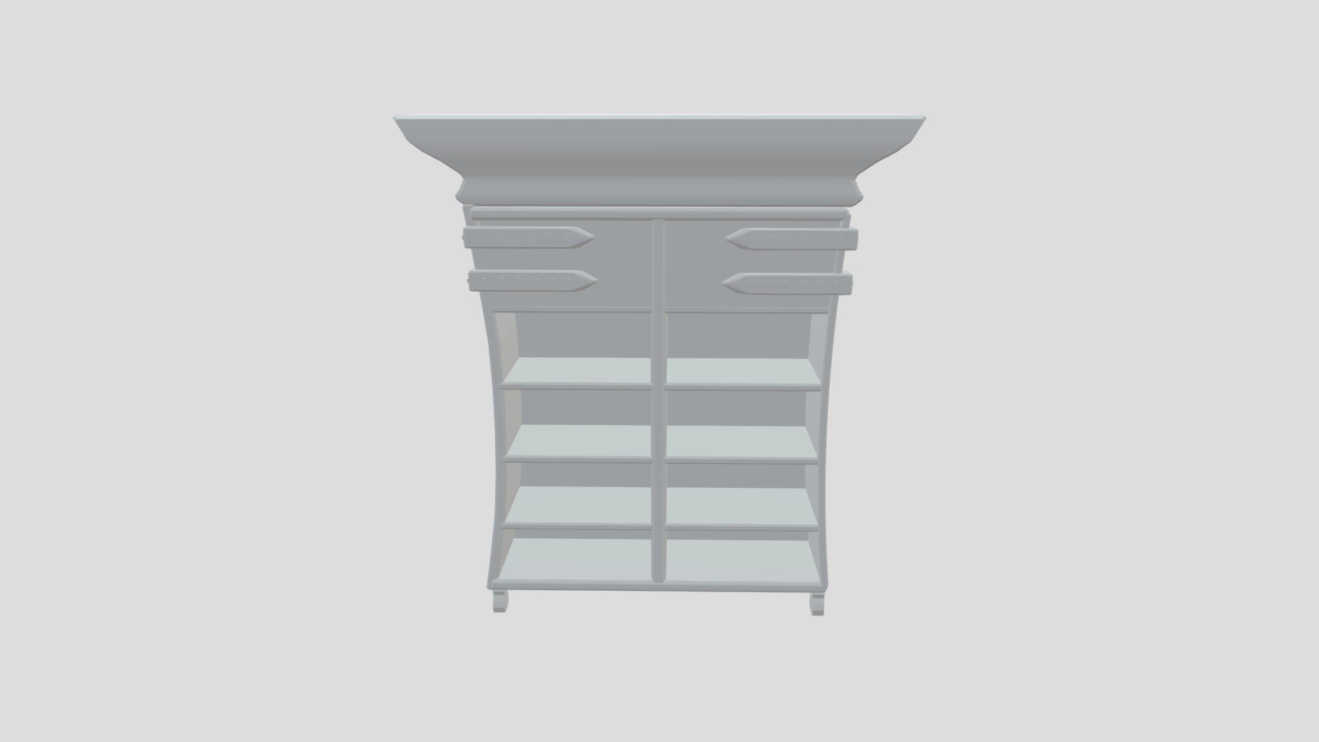 Stylized Bookshelf