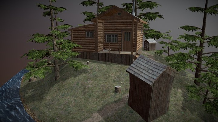 Dae Diorama - FOREST LONER 3D Model