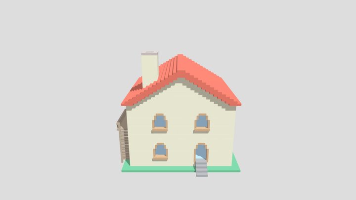 Happy Home(2nd Floor) - Roblox 3D Model