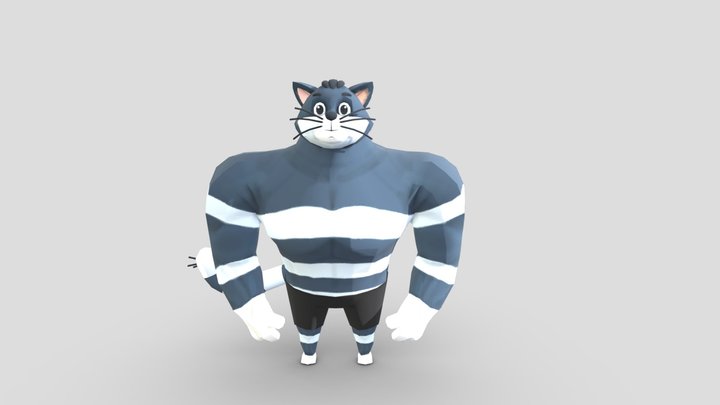 Простоквашино Матроскин (о господи что с ним) – Kostenloses 3D-Modell STL