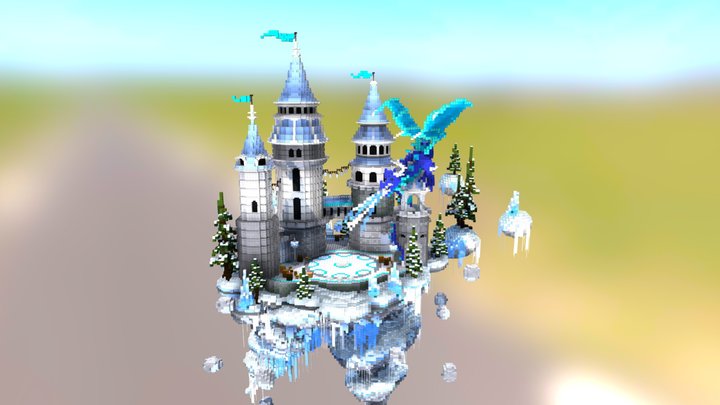 Frostbite - Skywars Spawn 3D Model