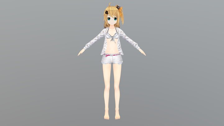 Akio Swimwear 3D Model