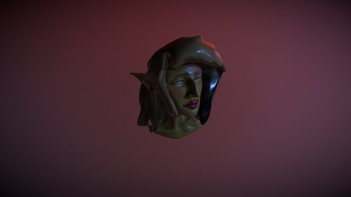 Myrr, the vampire hunter, low res 3D Model