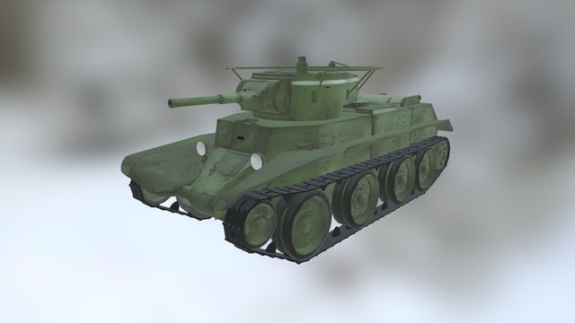 BT-7 3D Model