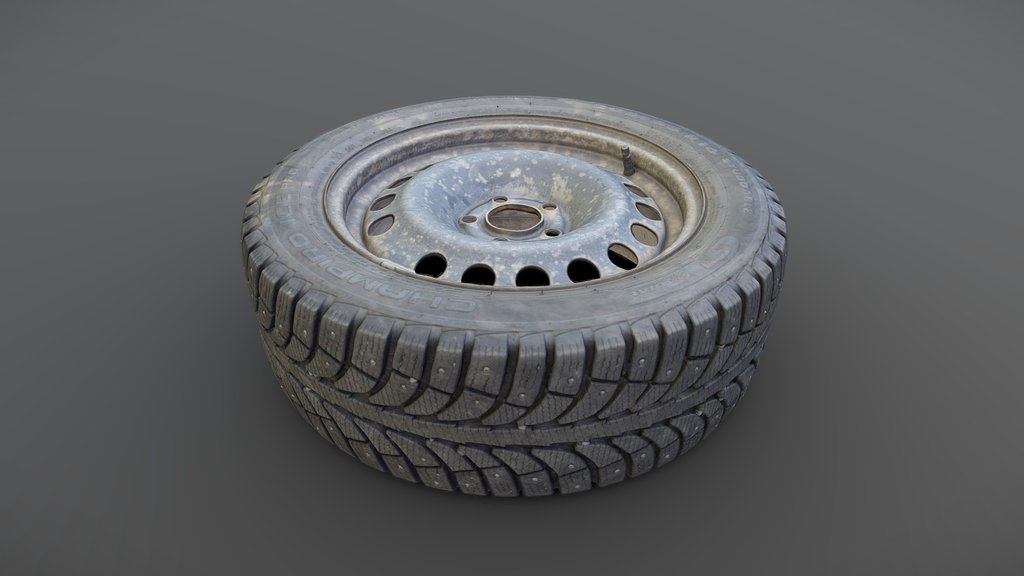 Used studded tyre