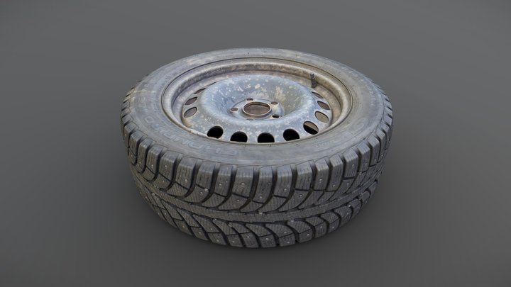 Used studded tyre