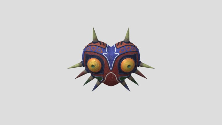 Cipriano_MajorasMask_LowPoly 3D Model
