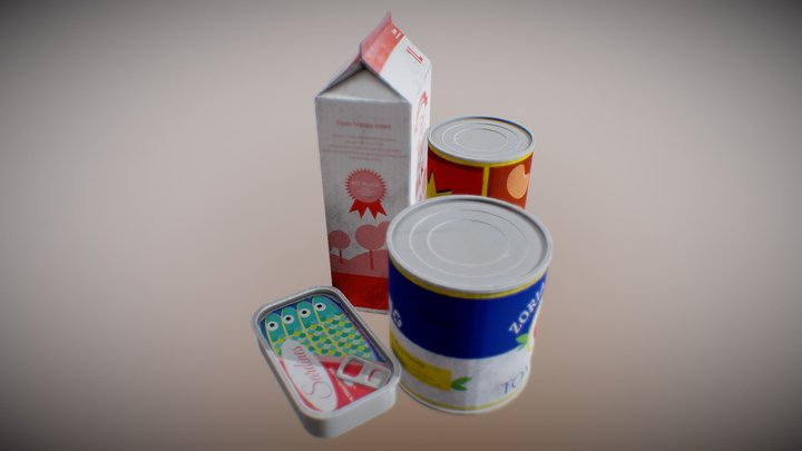 Long Life Food – Free 3D Model STL