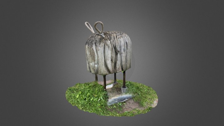 Sheep on the grass 3D Model