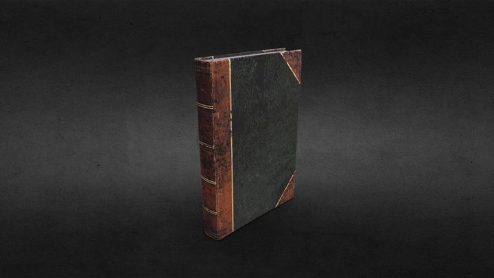 Old Book 3D Model