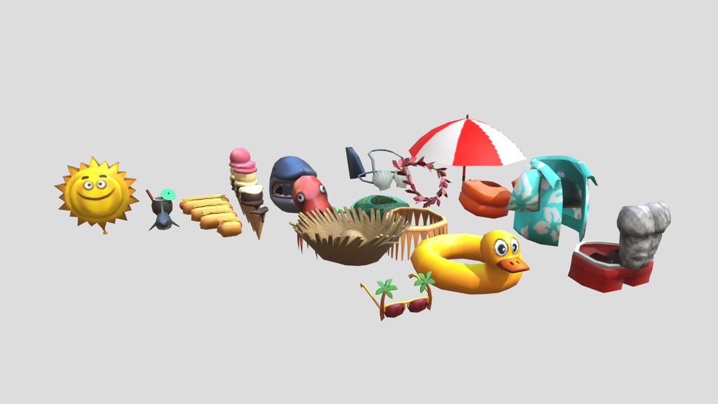 Gorilla Tag Summer Splash Cosmetics