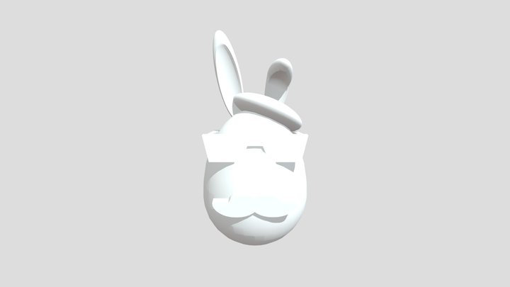 Funny Bunny 3D Model