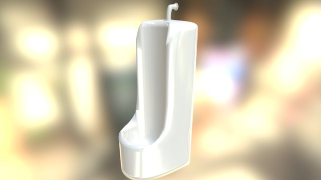 A Urinal 3D Model