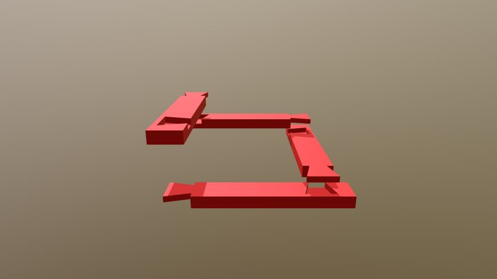 éclaté Entaillage Groupe 2 3D Model