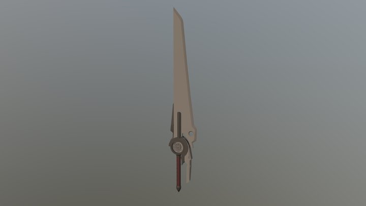 Qrow's Blade 3D Model