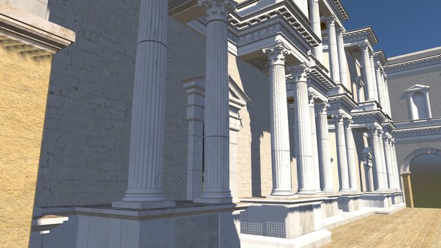 Scenae Frons 3D Model