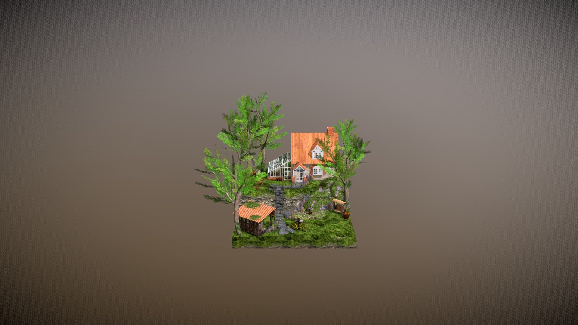 1DAEGD13_Diorama_GrandmasHouse
