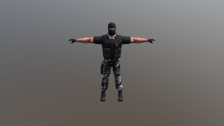 Phoenix Connexion skin character 3D Model