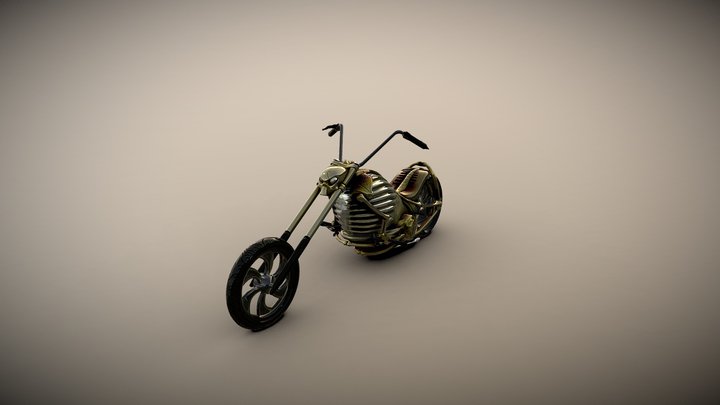 Ghost Rider 3D Model