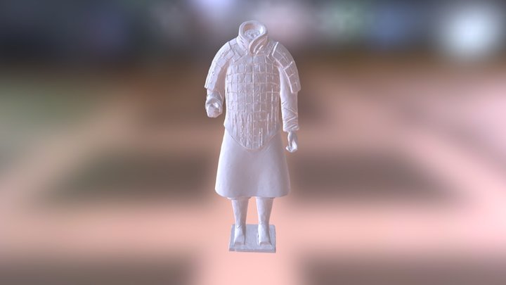 Headless Soldier 3D Model