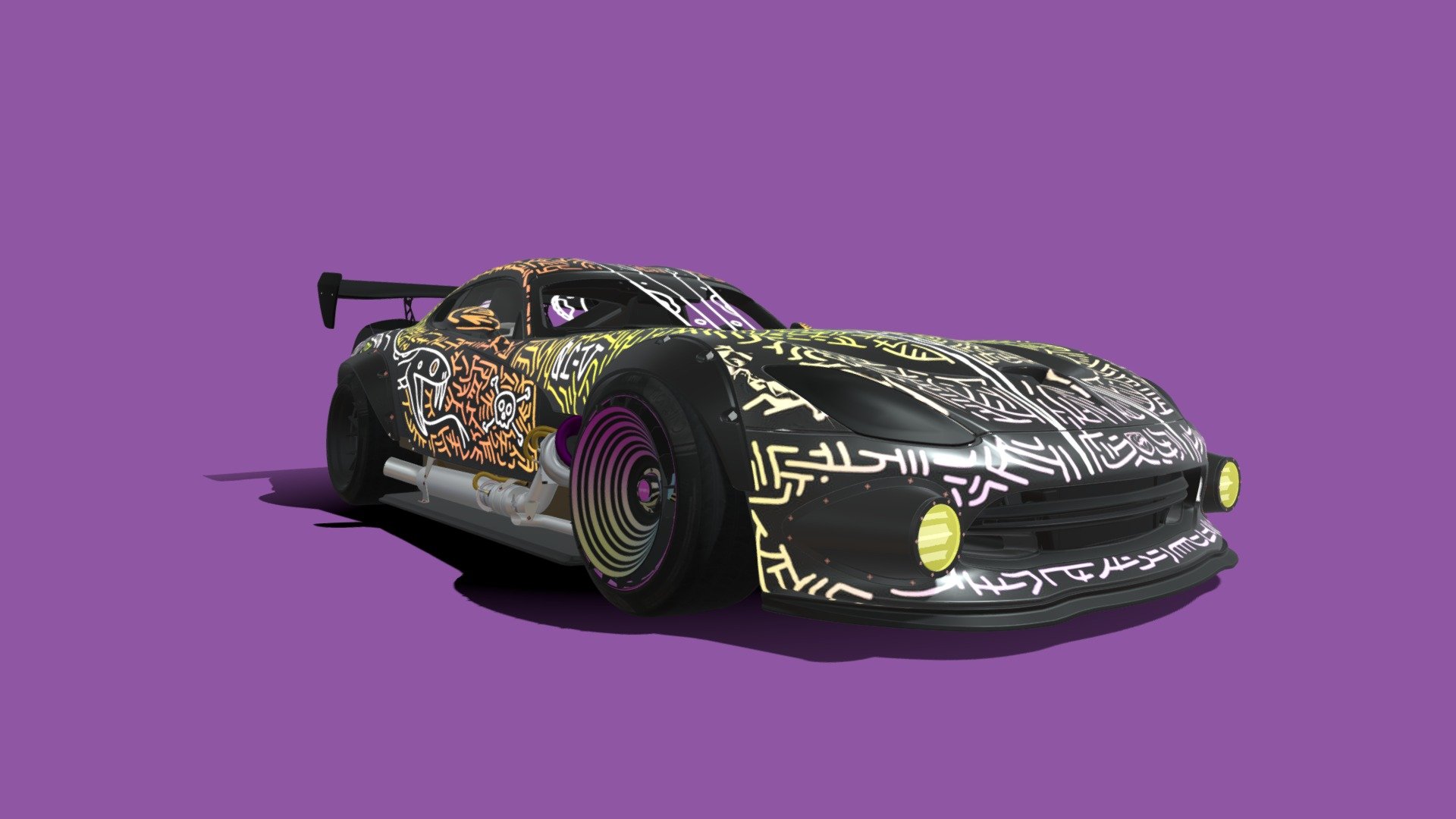 NFS UNBOUND Dodge Viper SRT Legendary Customs - 3D model by SoMeOnE_7 ...