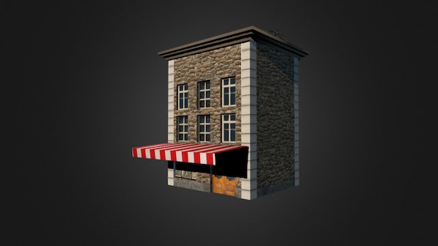 3D_prop_House2 3D Model