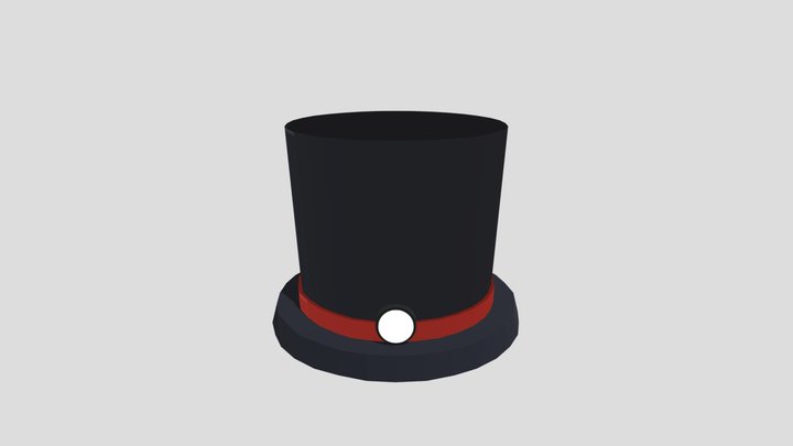 Top Hat but it's Big Scary 3D Model