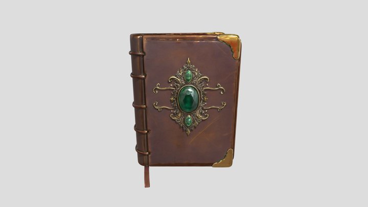 Enchanted Grimoire 3D Model