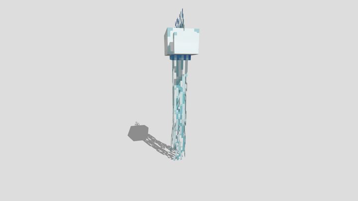 Portuguese Man o' War 3D Model