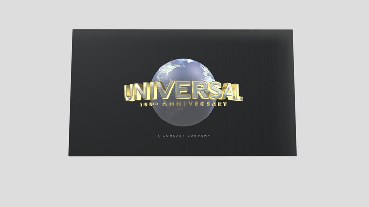 Universal Studios Home Entertainment logo 2012 r 3D Model