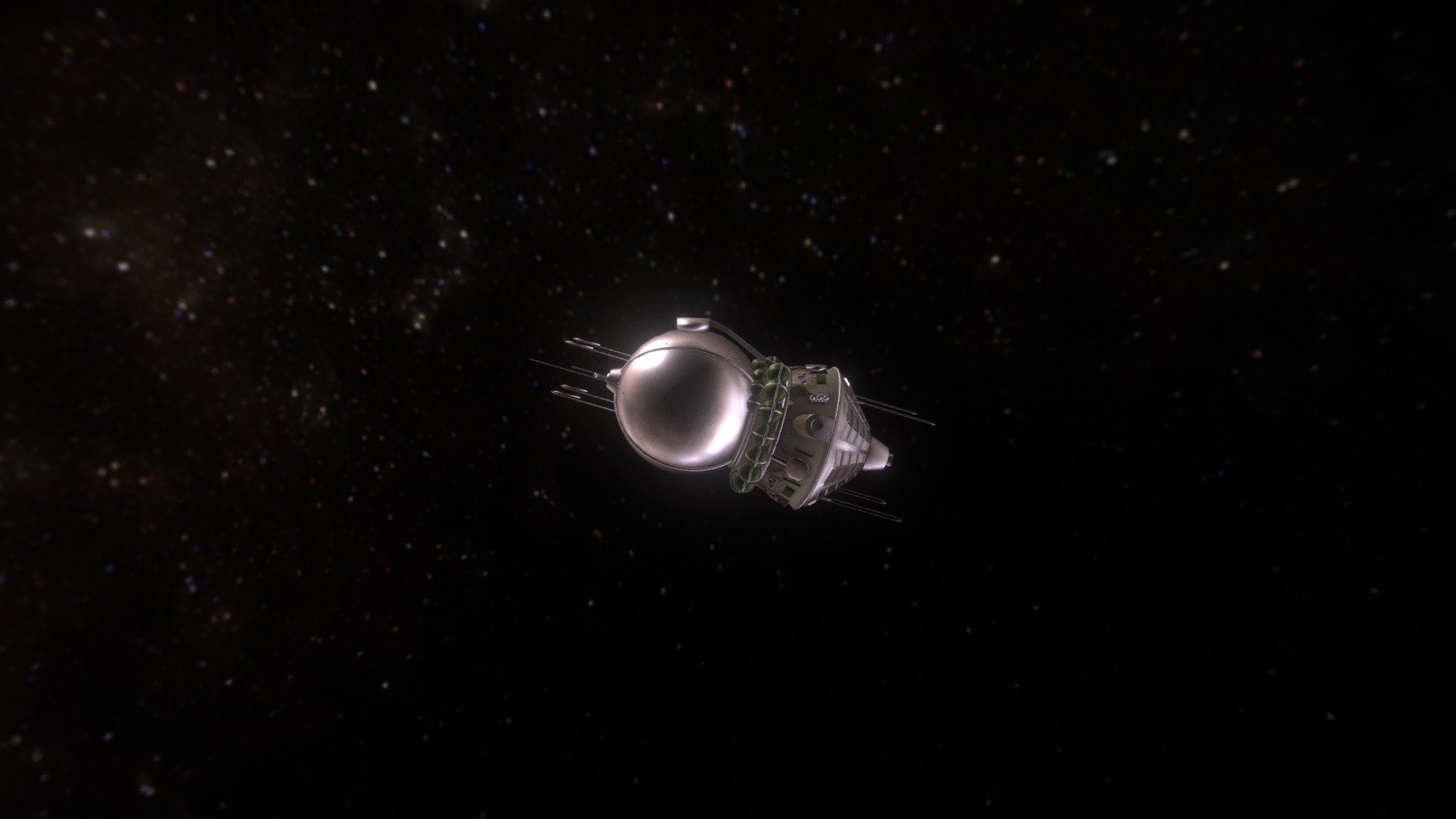 vostok-1(spaceship) - Download Free 3D model by bazylevnik0 [544baa1 ...