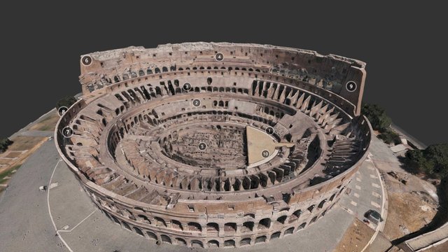 Coliseo de Roma / Roman Colosseum 3D Model