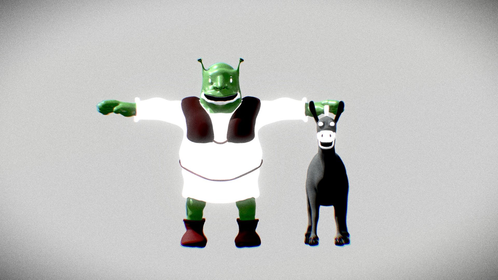 shrek e burro - Roblox