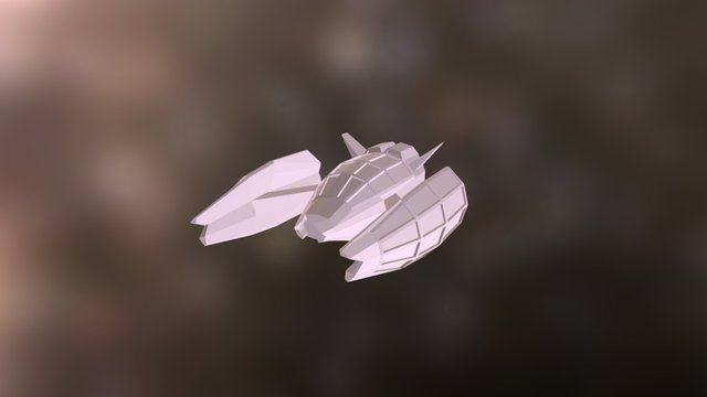 My First Spaceship 3D Model
