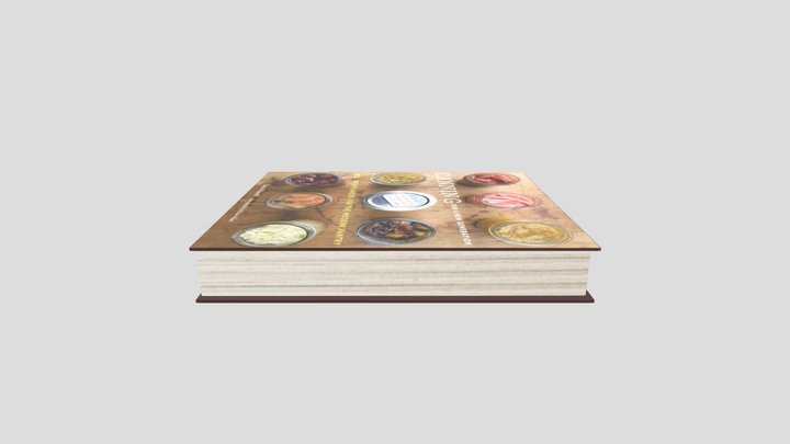 Cooking Book - Prop 3D Model