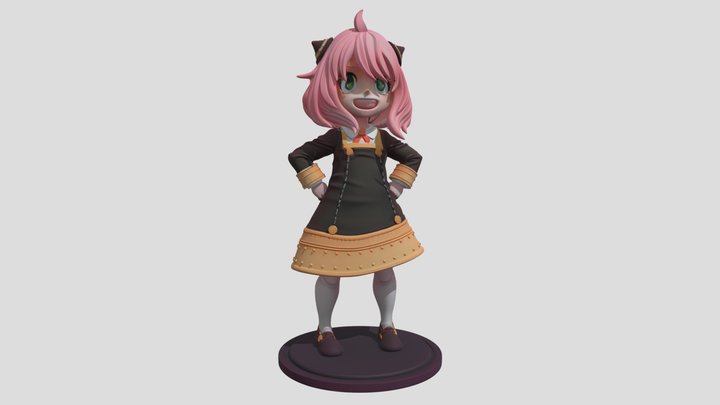 Anya_happy 3D Model