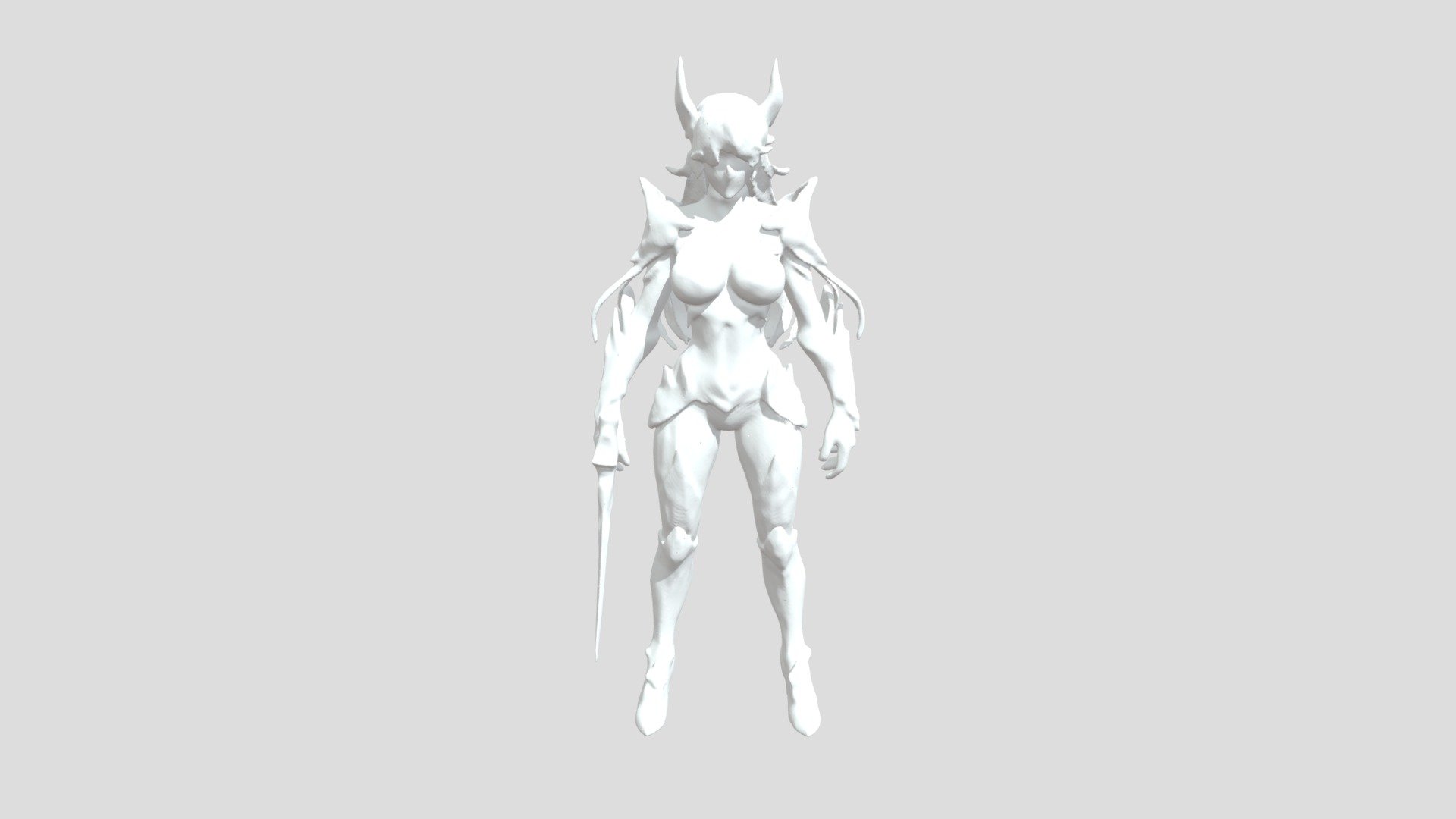 Game fictional female character - Download Free 3D model by rakib.hasan ...