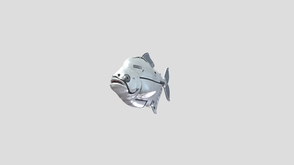 Wrong Texture Piranha (Serrasalmus Machina)