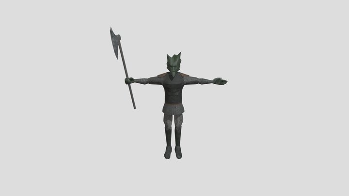 Knight 3D Model