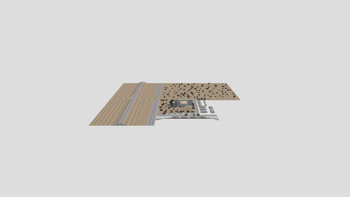 Queqis House Map PSX 3D Model