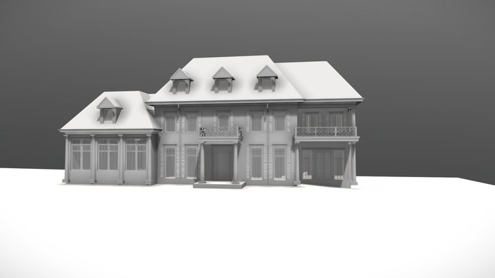 EXTERIOR ELEVATIONS 3D Model
