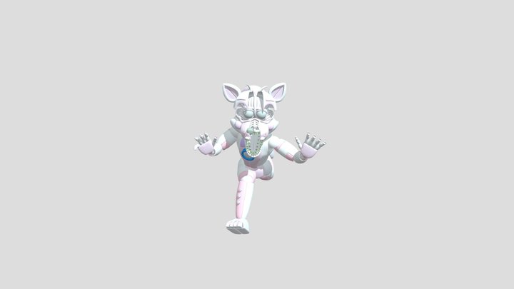 1Funtime Foxy 3D Model