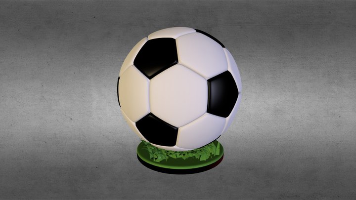 Soccer Ball 3D Model