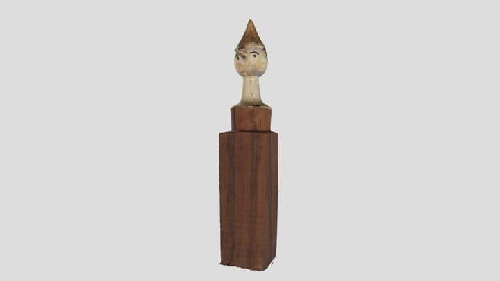 PINOCCHIO in legno 3D Model