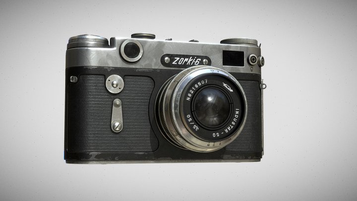 Zorki 6 Camera 3D Model