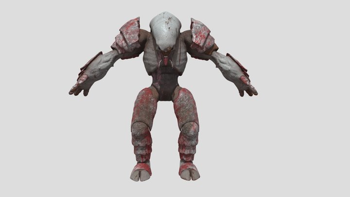 B2D1_deBroissia_Paul_ CharaAdvAnim_SculptPose 3D Model